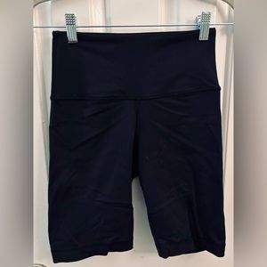 90 Degree Black Biker Shorts